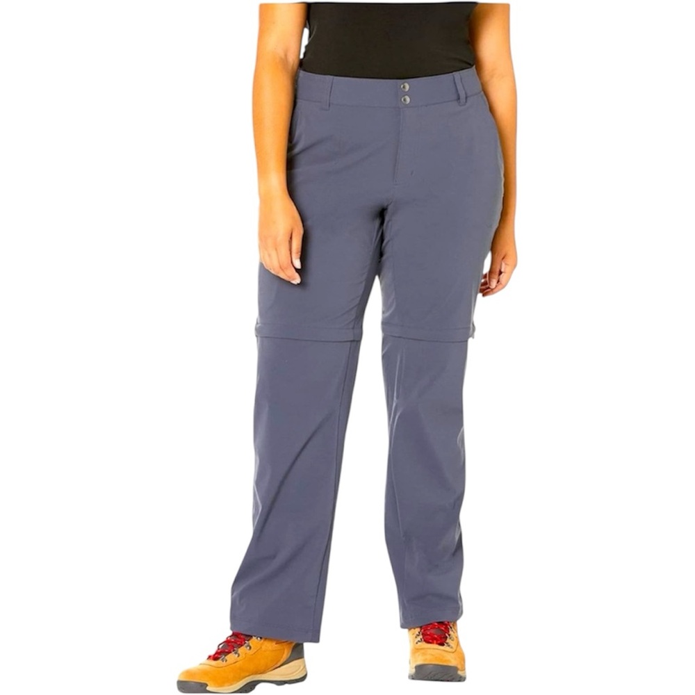 COLUMBIA OMNI-SHIELD Advanced Repellency India Ink Trail Convertible-pants Sz14